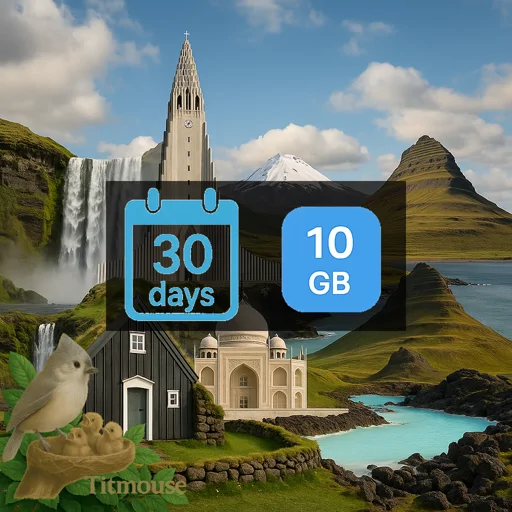 Iceland - 10 GB - 30 Days