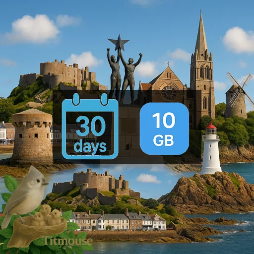 Jersey - 10 GB - 30 Days