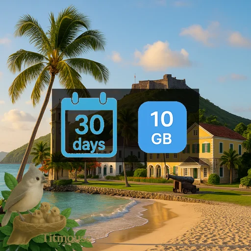Cayman Islands - 10 GB - 30 days