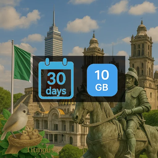 Mexico - 10 GB - 30 days