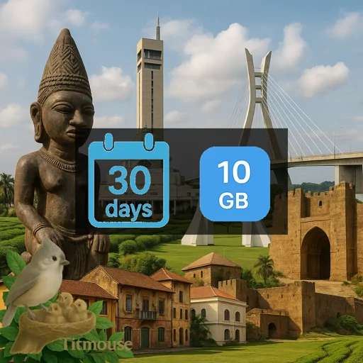 Nigeria - 10 GB - 30 days