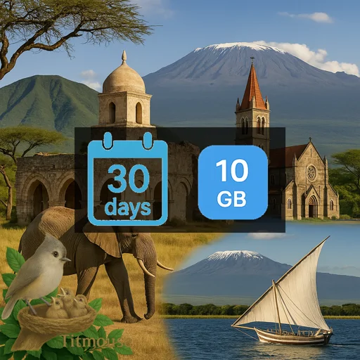 Tanzania - 10 GB - 30 Days