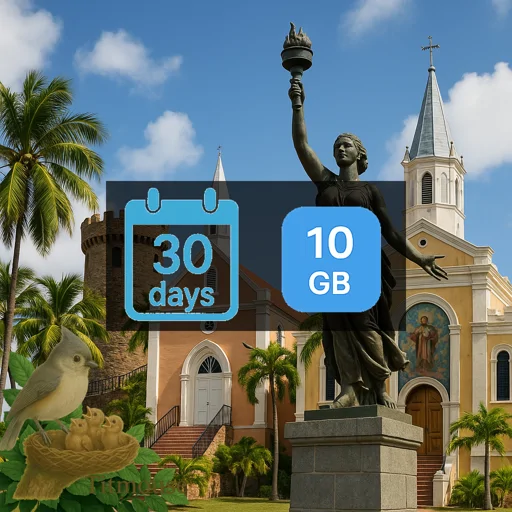 Virgin Islands (U.S.) - 10 GB - 30 Days