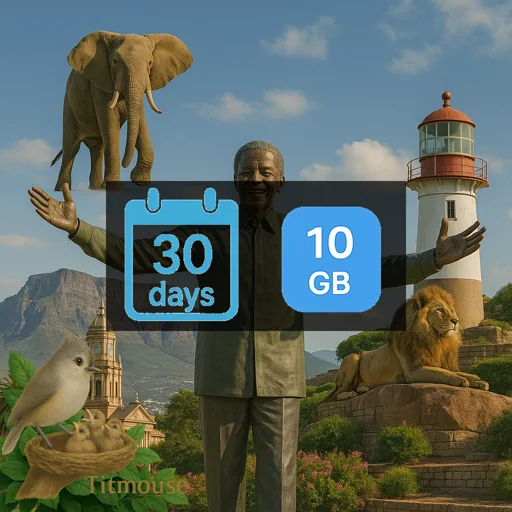 South Africa - 10 GB - 30 Days