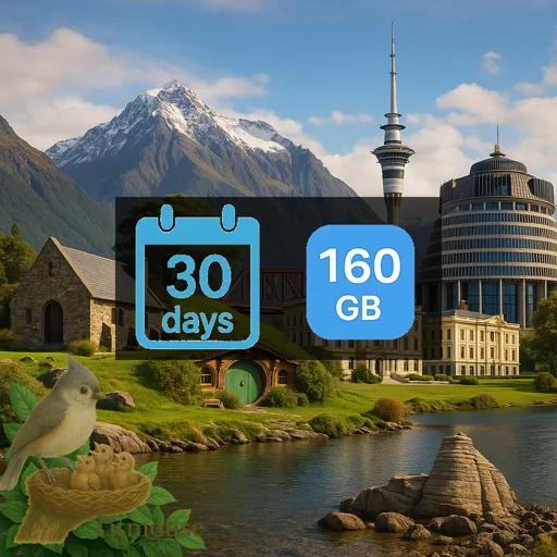 New Zealand - Unlimited - 30 Days