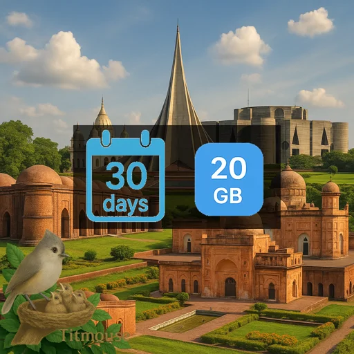 Bangladesh - 20 GB - 30 Days