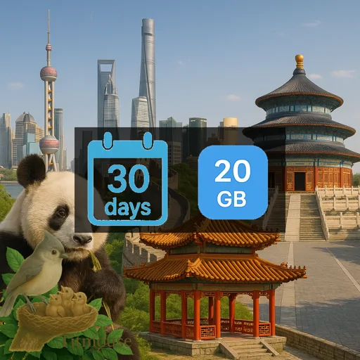 China - 20 GB - 30 Days