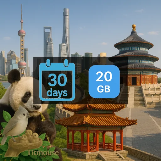 China - 20 GB - 30 Days