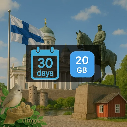 Finland - 20 GB - 30 Days