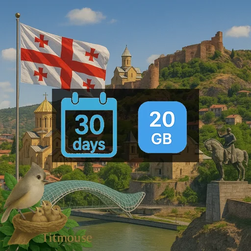 Georgia - 20 GB - 30 Days