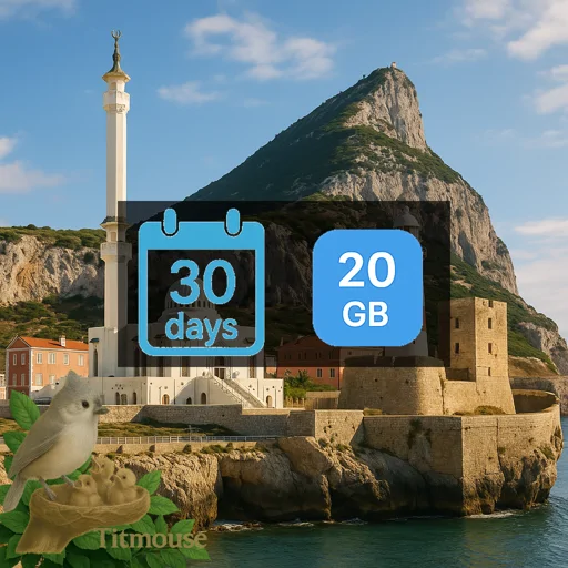 Gibraltar - 20 GB - 30 days