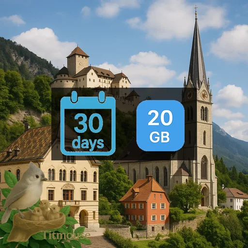 Liechtenstein - 20 GB - 30 Days