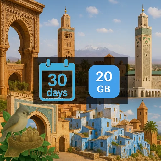 Monaco - 20 GB - 30 days