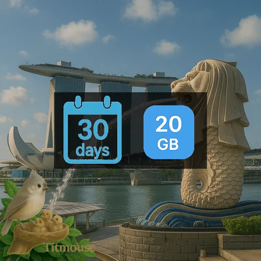 Singapore - 20 GB - 30 days