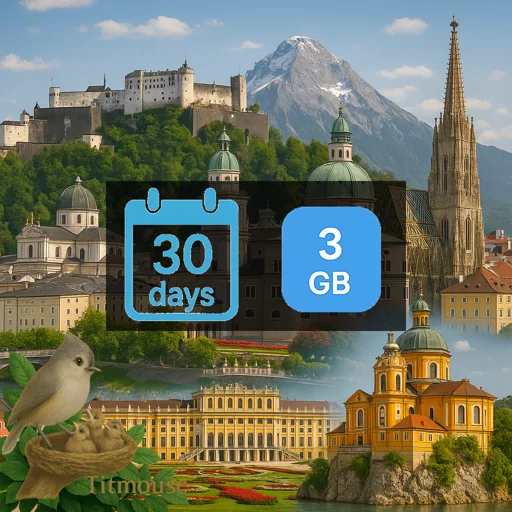 Austria - 3 GB - 30 Days