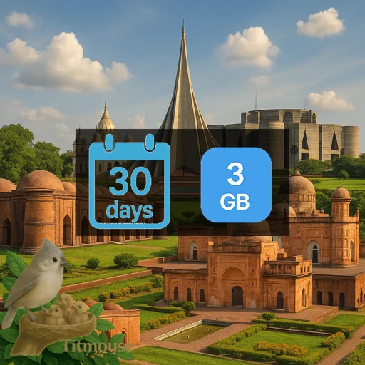 Bangladesh - 3 GB - 30 Days