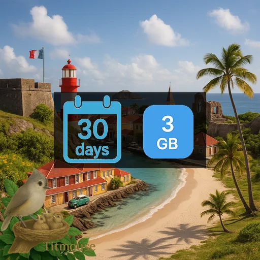 Saint Barthélemy - 3 GB - 30 days