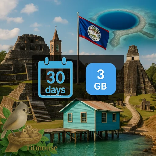 Belize - 3 GB - 30 Days
