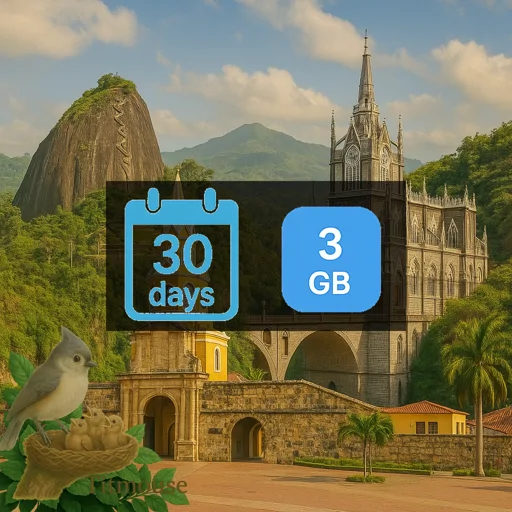 Colombia - 3 GB - 30 Days
