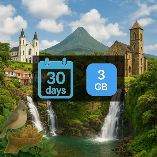 Dominica - 3 GB - 30 Days