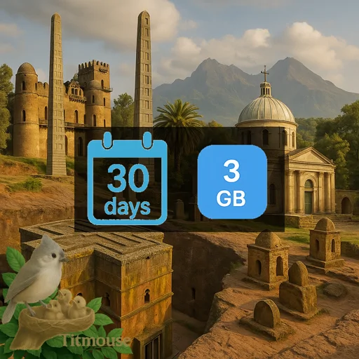 Ethiopia - 3 GB - 30 days