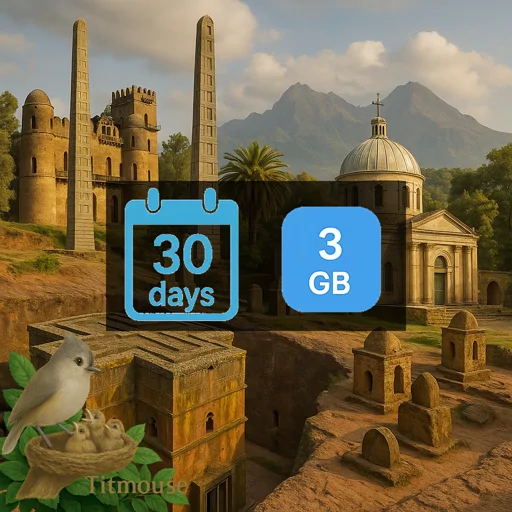 Ethiopia - 3 GB - 30 Days