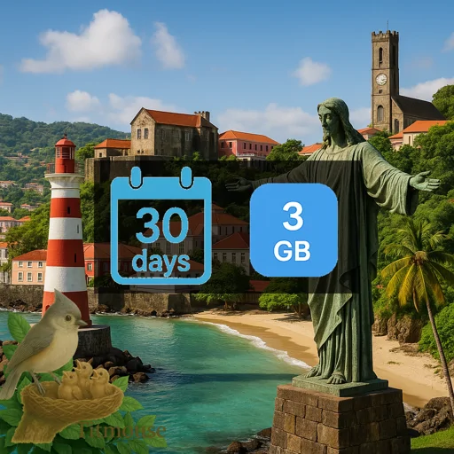 Grenada - 3 GB - 30 Days