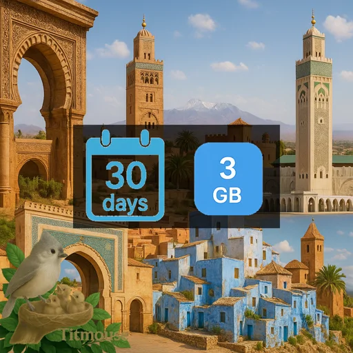 Monaco - 3 GB - 30 days