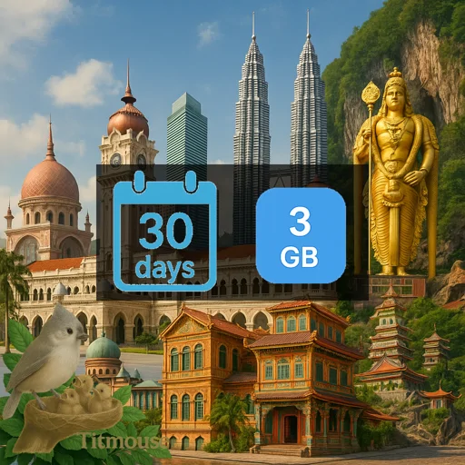 Malaysia - 3 GB - 30 Days