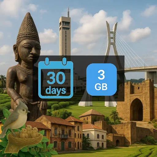 Nigeria - 3 GB - 30 Days