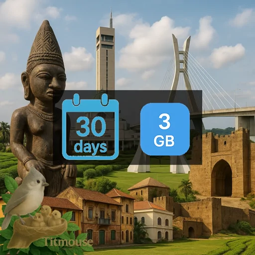 Nigeria - 3 GB - 30 days