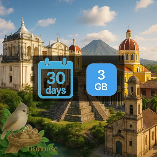 Nicaragua - 3 GB - 30 Days