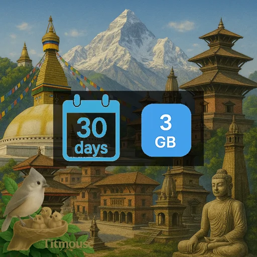 Nepal - 3 GB - 30 Days