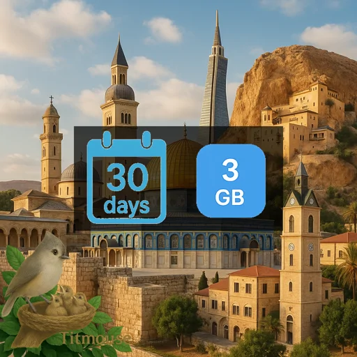 Palestine, State of - 3 GB - 30 Days