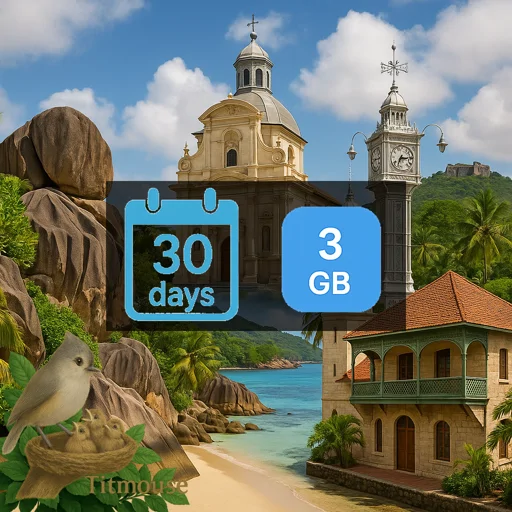 Seychelles - 3 GB - 30 Days