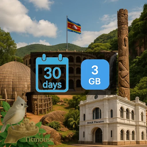 Eswatini - 3 GB - 30 Days