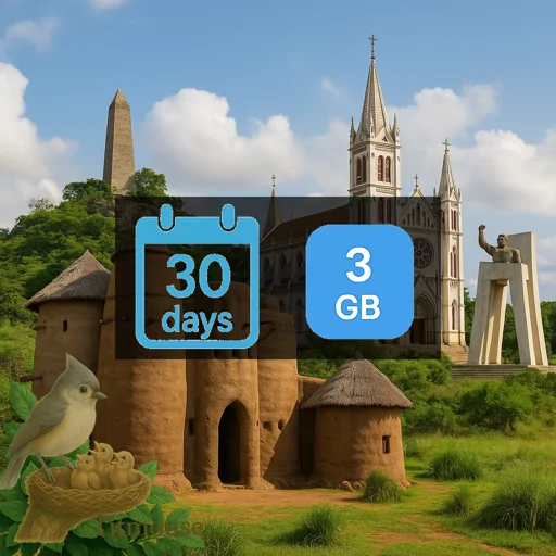 Togo - 3 GB - 30 days