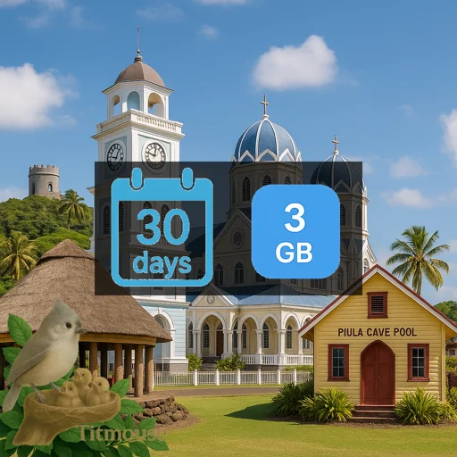 Samoa - 3 GB - 30 days