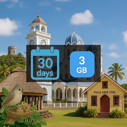 Samoa - 3 GB - 30 Days