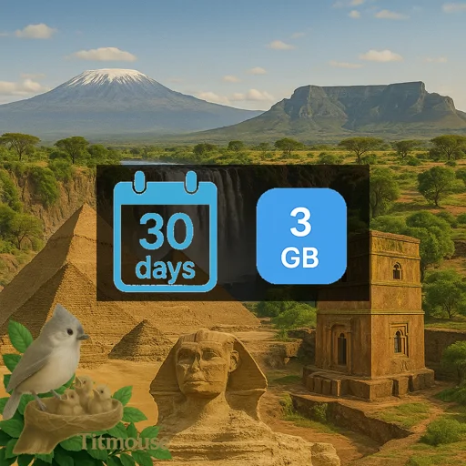 Africa - 3 GB - 30 Days