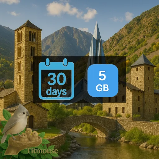 Andorra - 5 GB - 30 Days