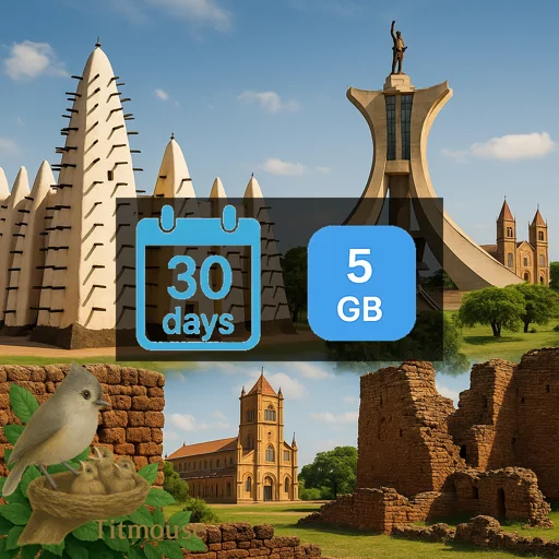Burkina Faso - 5 GB - 30 days