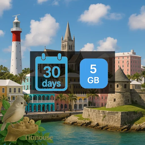 Bermuda - 5 GB - 30 Days