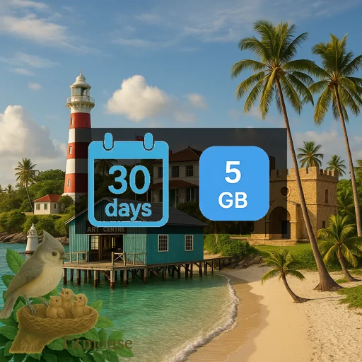 Democratic Republic Of The Congo - 5 GB - 30 Days