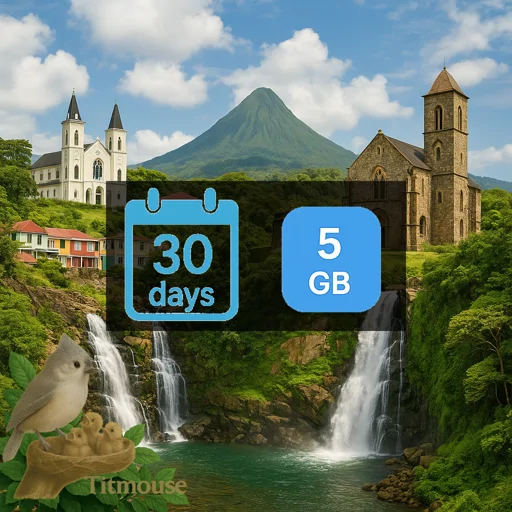 Dominica - 5 GB - 30 Days