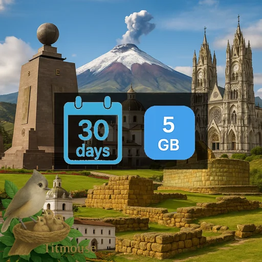 Ecuador - 5 GB - 30 Days