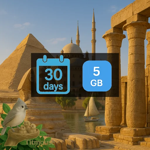 Egypt - 5 GB - 30 Days