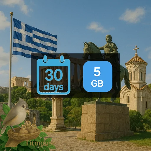 Greece - 5 GB - 30 Days