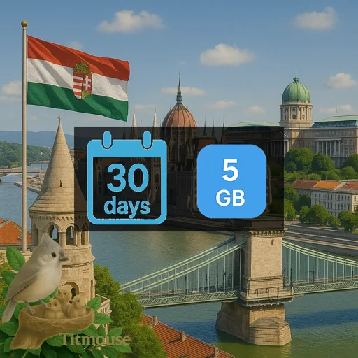 Hungary - 5 GB - 30 Days