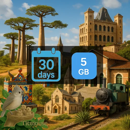 Madagascar - 5 GB - 30 Days
